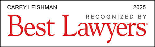 Carey M. Leishman, recognized by Best Lawyers 2025